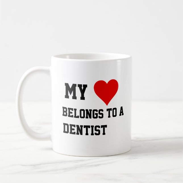 De Café Minha Pertença A Uma Caneca Dentista (Esquerda)