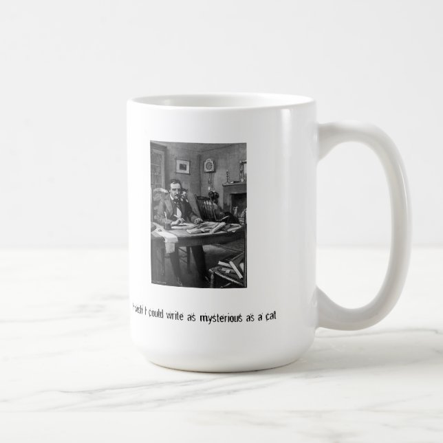 De Café Misterioso como uma caneca do gato (Direita)