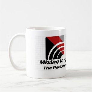 De Café Misturando o acima da caneca do Podcast