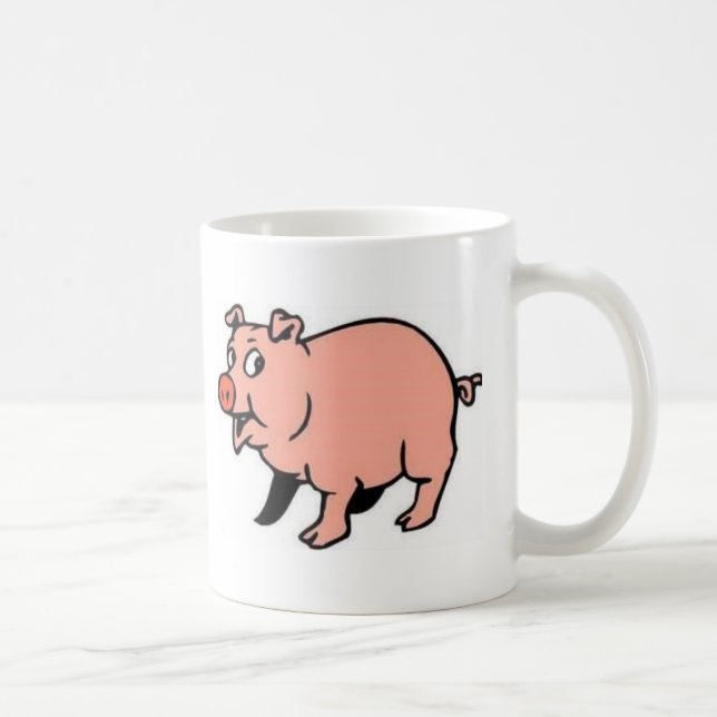 De Café Modelo da Dois-Imagem da caneca (Direita)