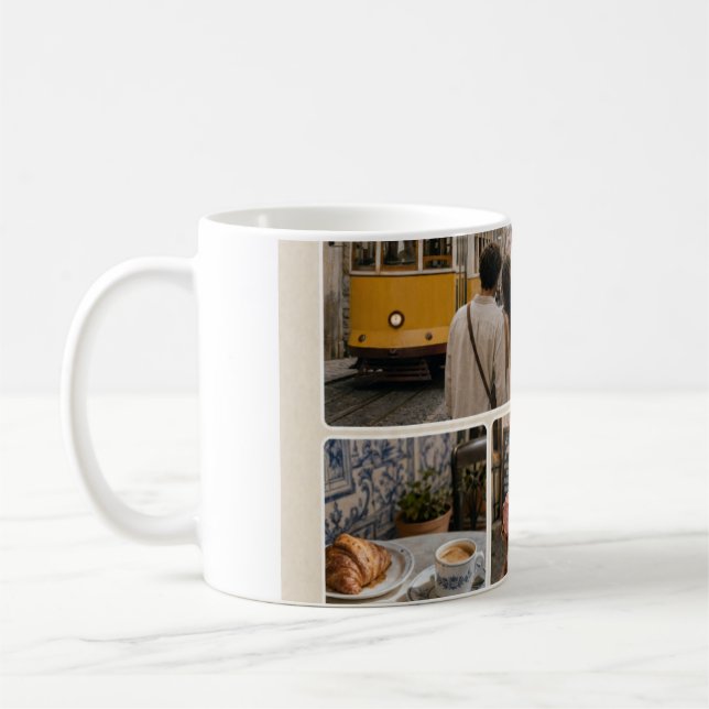 De Café Modelo PicCollage - Caneca Clássica 11oz (Esquerda)