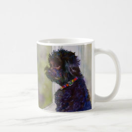 De Café Molly, caneca da arte da aguarela