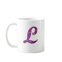 Monograma L caneca