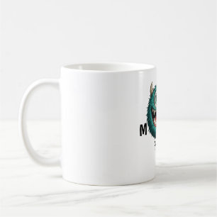 De Café Monstro do Ano Caneca Personalizada Divertida