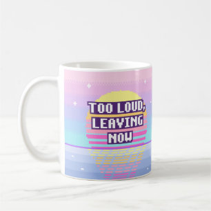 De Café Muito Alto, Saindo Agora Caneca Pixel Neurodiverge