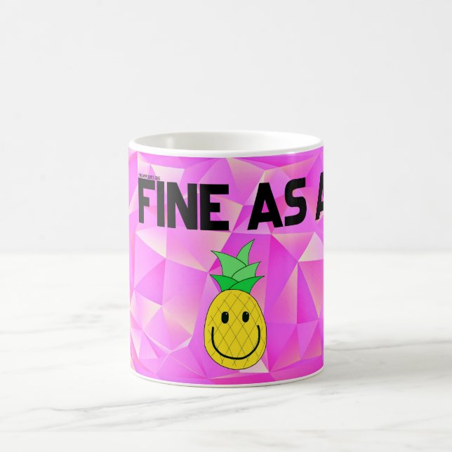 De Café multa como um abacaxi 11 onças. Caneca (Centro)