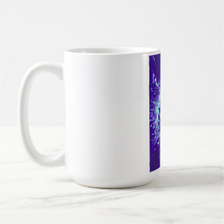 De Café Musa Mecânica | Caneca Cyberpunk Roxa