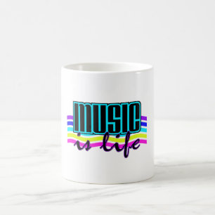 De Café Música é caneca da vida