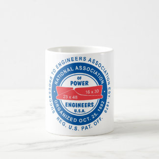 De Café N.A.P.E. Caneca do branco do logotipo