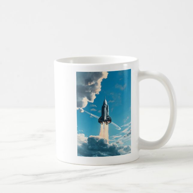 De Café Na caneca azul (Direita)