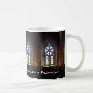 De Café Na caneca da capela com verso