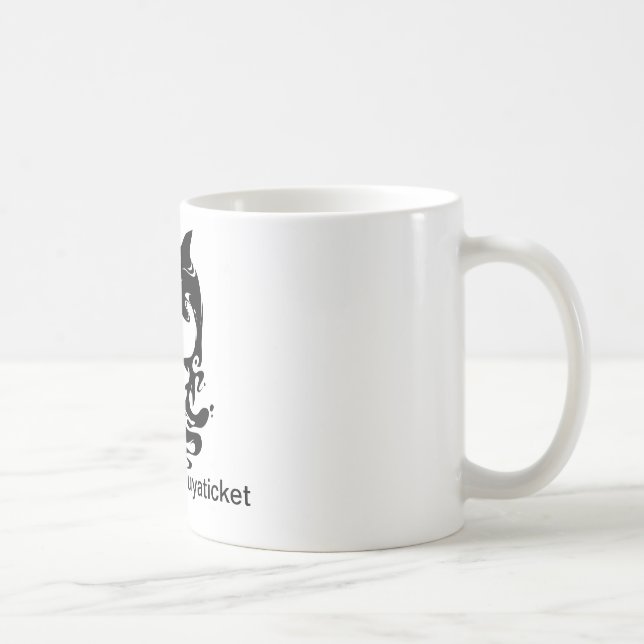 De Café Não compre um bilhete! Caneca (Direita)