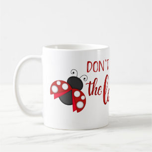 De Café Não desinsete a senhora Joaninha Caneca