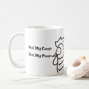 De Café Não É Meu Galinheiro Não É Minha Merda Caneca Engr