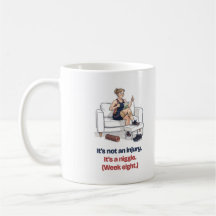 Não é uma Lesão, Apenas uma Dorzinha Caneca Engraç