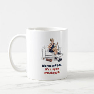 De Café Não é uma Lesão, Apenas uma Dorzinha Caneca Engraç