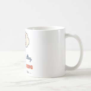 De Café Não Estou Perdendo Tempo, Estou Pensando Caneca En