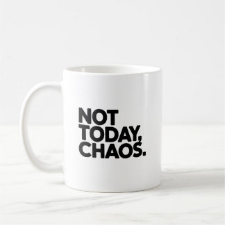 De Café Não Hoje, Caos Caneca Divertida para Enfermeira ou
