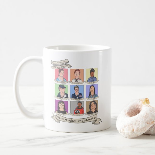 De Café Não obstante, persistiu caneca (Com Donut)