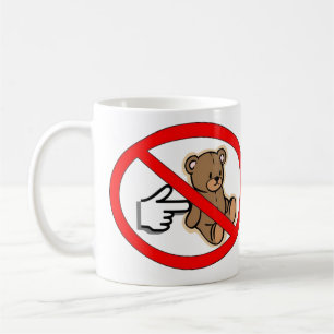 De Café Não pique a caneca do urso