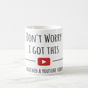 De Café Não se Preocupe, Eu Cuido Disso – Caneca com Citaç