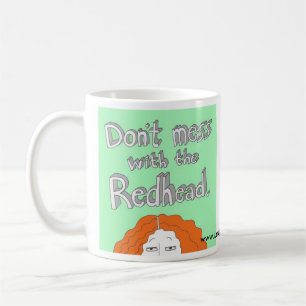 De Café Não suje com o Redhead. Caneca