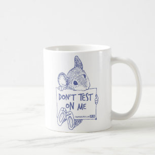 De Café Não teste em mim a caneca