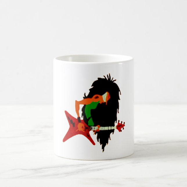 De Café Nascido para Destruir: Caneca do Guitarrista Defin (Centro)