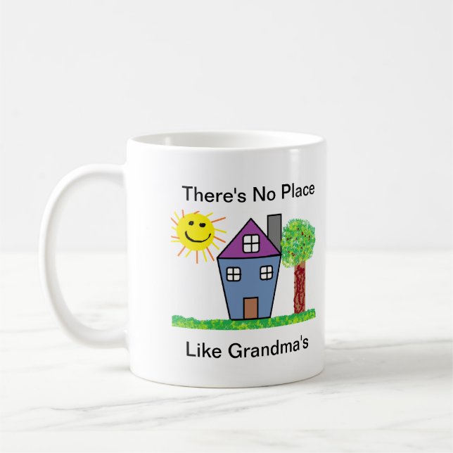 De Café Nenhum lugar gosta da caneca da avó (Esquerda)