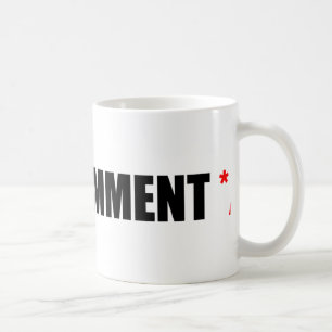 De Café Nenhuma caneca do comentário