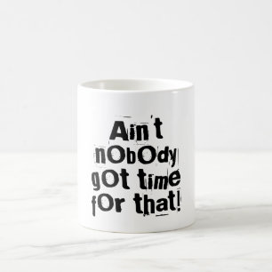De Café Ninguém tem tempo para aquela caneca