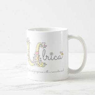 De Café Nome ulrica que significa caneca monográfica U dec