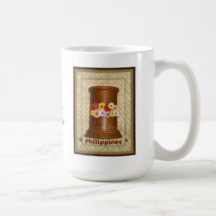 De Café Nomeie sua caneca filipino da cidade ou da