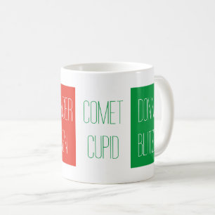 De Café NOMES DOS RENDEIROS Caneca Branca