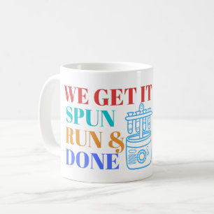 DE CAFÉ NÓS FAZEMOS ISSO GIRAR, RODAR E TERMINAR - CANECA