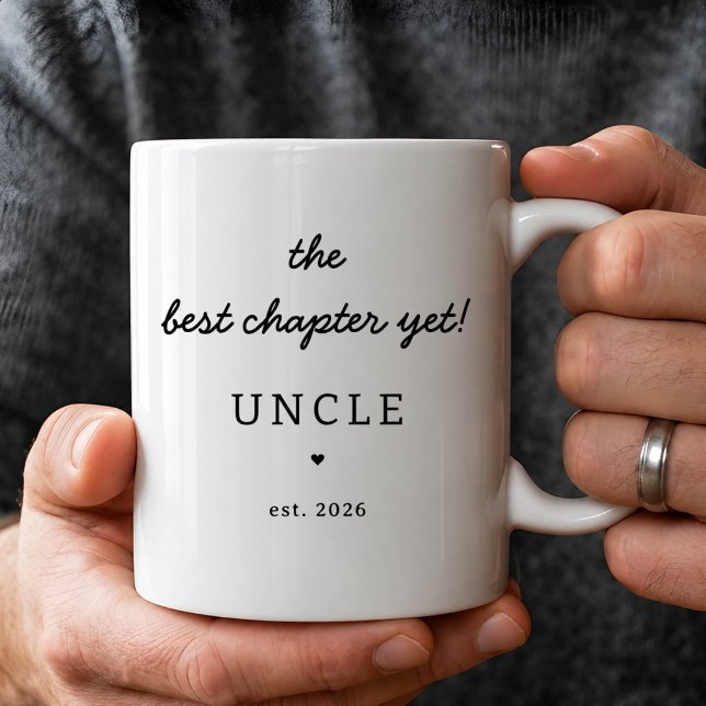 De Café Novo Tio Caneca Presente Primeira Vez Tio (Criador carregado)