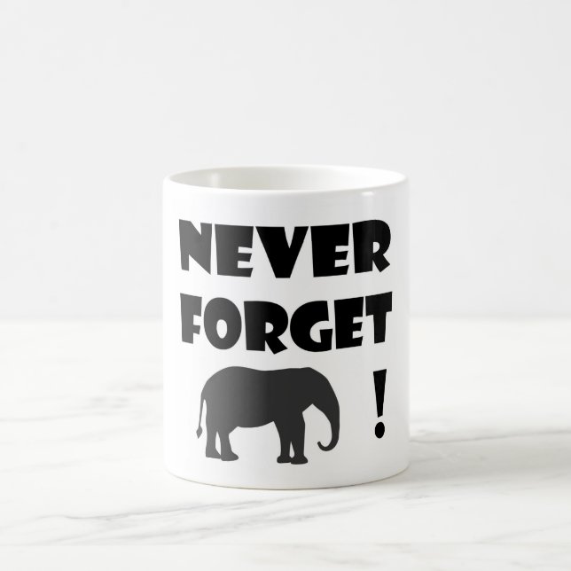 De Café nunca esqueça a caneca clássica (Centro)