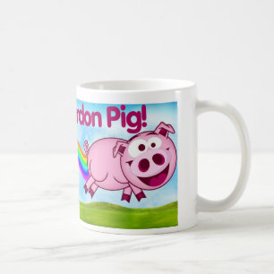 De Café Nyan Cat perdoa Caneca Porco 01