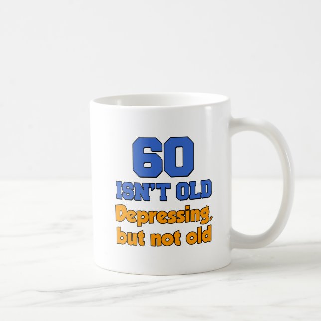 De Café O 60 não é velho, apenas deprimindo uma caneca (Direita)