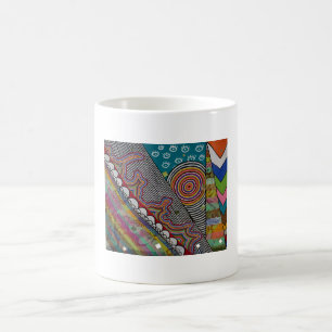 De Café o abstrato espelha a caneca