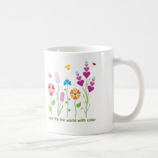 De Café O amor colore a caneca