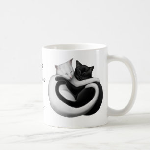 De Café O amor não sabe nenhuma caneca dos gatos da cor
