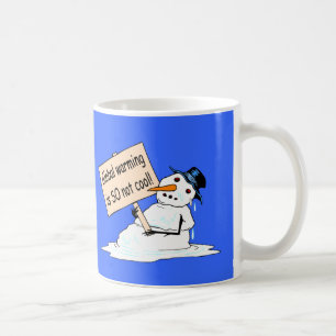 De Café "O aquecimento global não é ASSIM" caneca legal