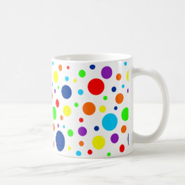 De Café O arco-íris mancha a caneca