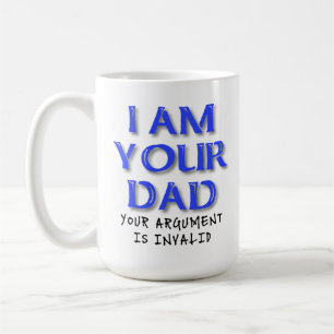 De Café O argumento do pai é caneca engraçada inválida