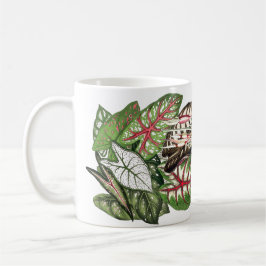 De Café O Caladium sae da caneca