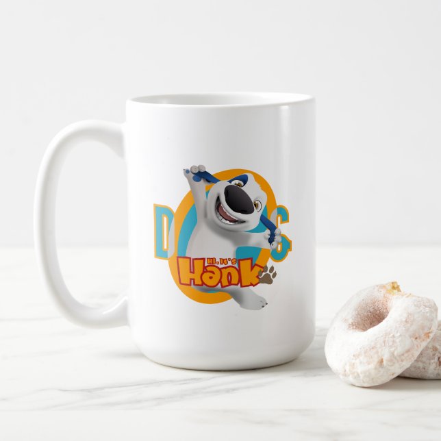 De Café O Calor da Pata | #15 Caneca Clássica (Com Donut)