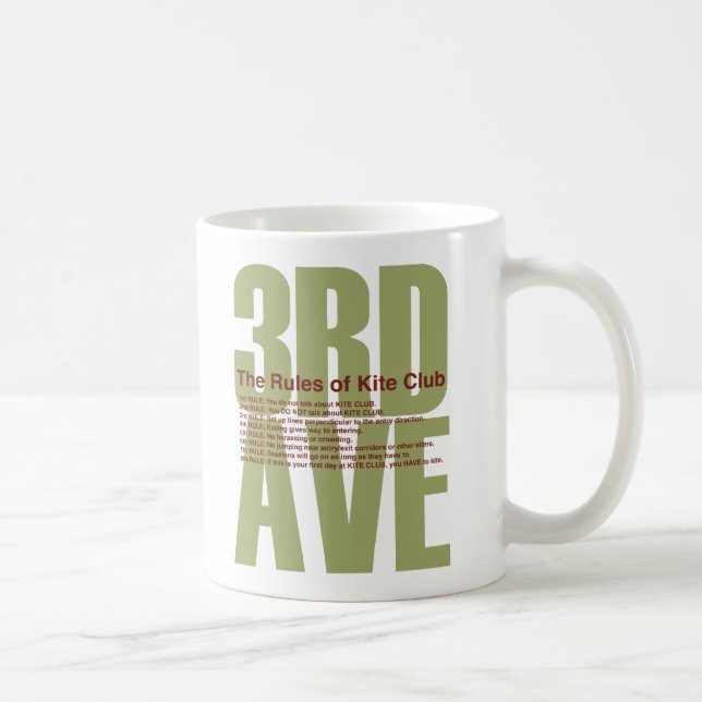 De Café ó Caneca do clube do papagaio da avenida (Direita)
