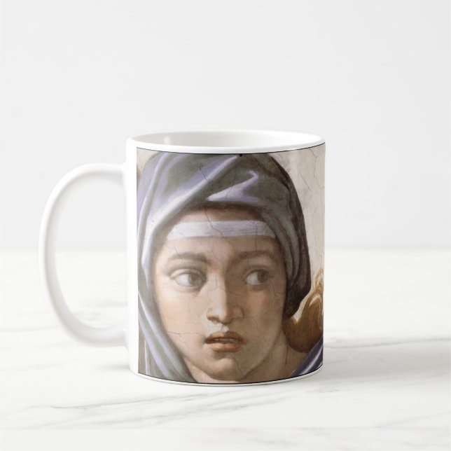 De Café O Delphic Sibyl na caneca detalhada (Esquerda)
