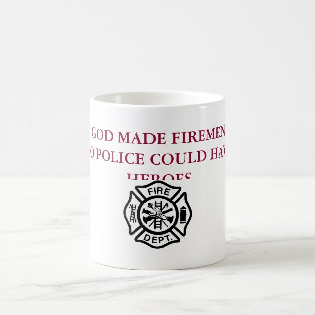 De Café O deus fez a bombeiros a caneca (Centro)